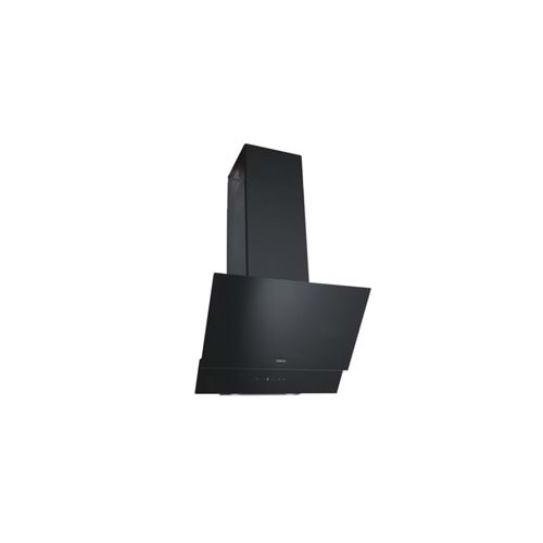 TEKA ATV 60 BK 60CM 465 m3/h ÇEKİŞLİ SİYAH CAM DAVLUMBAZ