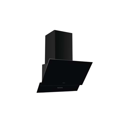 TEKA ATV 60.3 BK 60CM 450 m3/h ÇEKİŞLİ SİYAH CAM DAVLUMBAZ