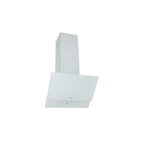 TEKA ATV 60 WH 60CM 450 m3/h ÇEKİŞLİ BEYAZ CAM DAVLUMBAZ