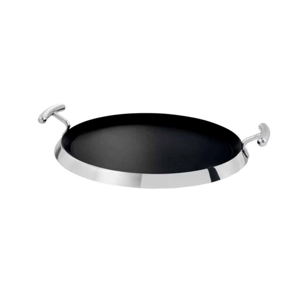 TEKA NON-STICK ROUND GRILL ø34 CM S/STEEL / Yuvarlak yapışmaz ızgara tava